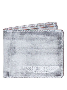 Justanned - Oxidized Vintage Grey Mens Leather Wallet