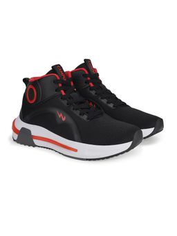 Campus - Doms Black High Ankle Men Sports Shoes