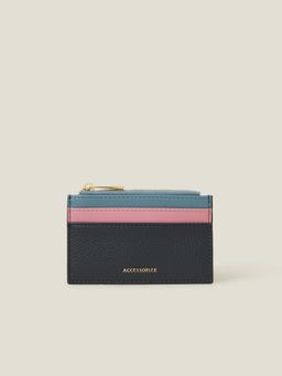 Accessorize London - Women Blue Colourblock Cardholder