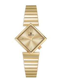 Daniel Klein - Women Il Collection 3 Gold Dial Analog Watch - DK.20.10010-1 (M)