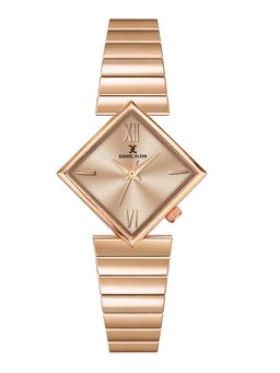 Daniel Klein - Women Il Collection 3 Rose Gold Dial Analog Watch - DK.20.10010-2 (M)