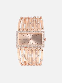 Haute Sauce - Women Cia Rose Gold Dial Analog Watch - HSWC1081 (M)