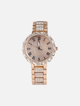 Haute Sauce - Women Zuri Rose Gold Dial Analog Watch - HSWC1092 (M)