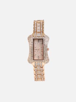 Haute Sauce - Women Annika Rose Gold Dial Analog Watch - HSWC1111 (M)
