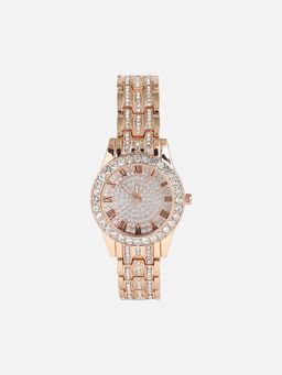 Haute Sauce - Women Ginny Rose Gold Dial Analog Watch - HSWC1121 (M)