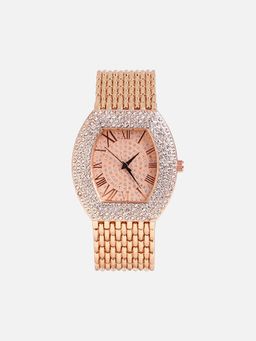 Haute Sauce - Women Arianne Rose Gold Dial Analog Watch - HSWC1126 (M)