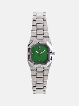 Haute Sauce - Women The Ferazzo Square Green Dial Analog Watch - HSWC1303 (M)