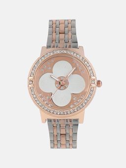 Haute Sauce - Women The Clover Round Multi-Color Dial Analog Watch - HSWC1330 (M)