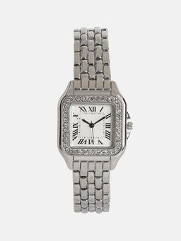 Haute Sauce - Women The Solene Square White Dial Analog Watch - HSWC1348 (M)