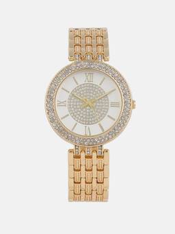 Haute Sauce - Women The Celestio Round White Dial Analog Watch - HSWC1378 (M)