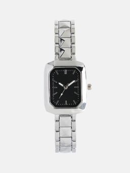 Haute Sauce - Women The Savile Rectangular Black Dial Analog Watch - HSWC1403 (M)