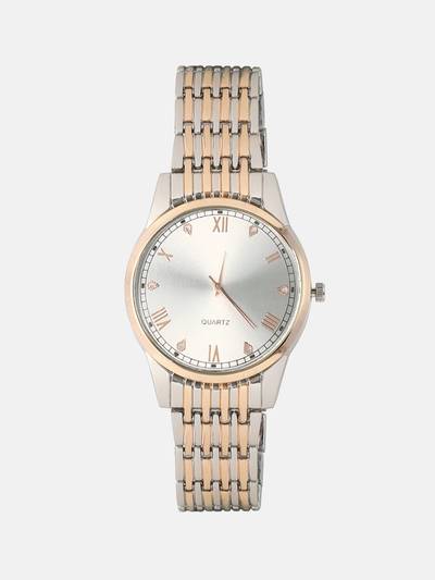 Women The Roman Daytime Round Silver Dial Analog Watch - HSWC1426 (M)