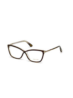 Tom Ford Eyewear - Cat Eye Brown Eyeglass Frames (FT5375 53 056) (53)