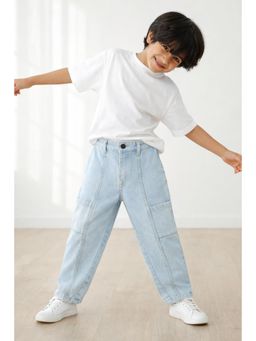 Tales & Stories - Boys Light Blue Denim Jeans Cotton
