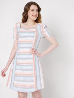 VERO MODA - Women Striped Casual Dress