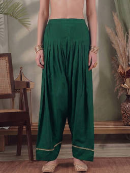 Ahalyaa - Women Green Farshi Salwar