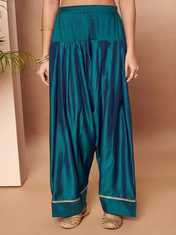 Ahalyaa - Women Teal Farshi Salwar