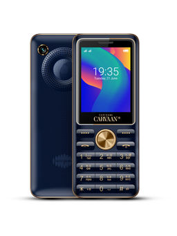 Saregama - Carvaan Blue Mobile Keypad Phone Kannada M21 with 1500 Pre-Loaded Songs