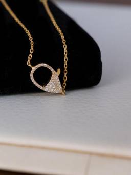 ANUSHKA JAIN JEWELLERY - Cz Clasp Link Bracelet