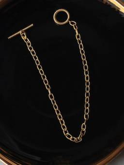 ANUSHKA JAIN JEWELLERY - Toggle Chain Link Bracelet