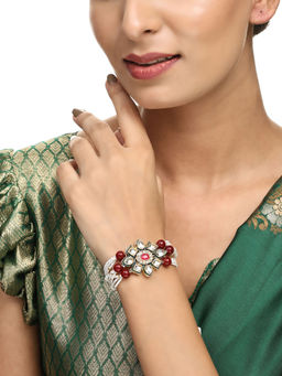 Anika's Creations - Kundan And Pearl Studded Accessories - Classic Beauty
