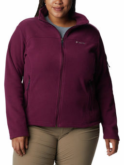 Columbia - Womens Maroon Fast Trek II Fleece Jacket