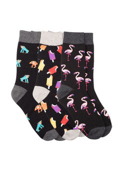 The Tie Hub - Multi Design Bright Socks (Pack of 3)