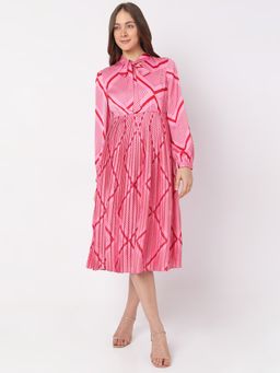 VERO MODA - Women Casual Pink Dress