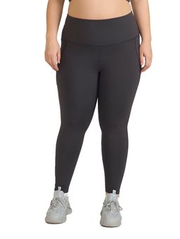 Hunnit - Grey Zen High Waist 4 Way Stretchable Leggings