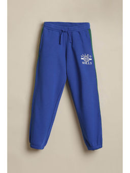 Allen Solly - Boys Blue Graphic Printed Joggers