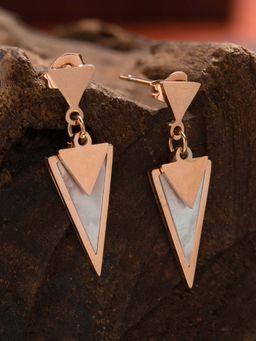 E2O - Rosegold Drop Earrings