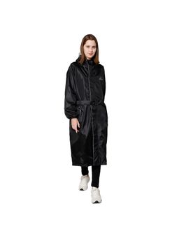 The Clownfish - Unisex Drizzle Diva Series Raincoat - Black