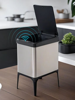 Savya Home - High Leg Automatic Dustbin Sensor Dustbin 22L Ss