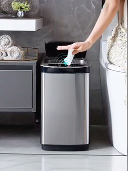 Savya Home - Automatic Dustbin 20L Silver