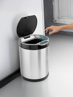 Savya Home - Automatic Dustbin 8L Silver