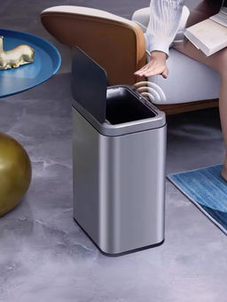 Savya Home - Automatic Dustbin 13L Silver