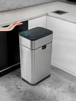 Savya Home - Automatic Dustbin 40L Silver