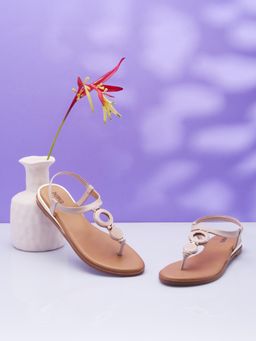PEPPER - Women Beige Sandals