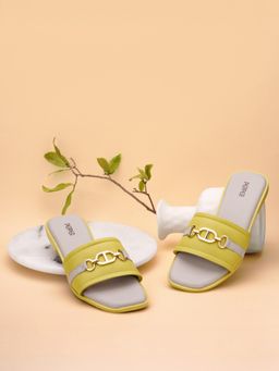 PEPPER - Women Yellow Flats