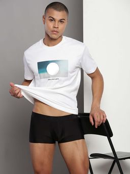 Calvin Klein - Men Black Solid Trunk