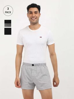 Calvin Klein - Men Multi-Color Printed Boxer (Pack of 3)