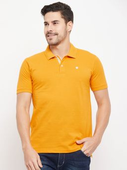 Cantabil - Men Mustard T-Shirt