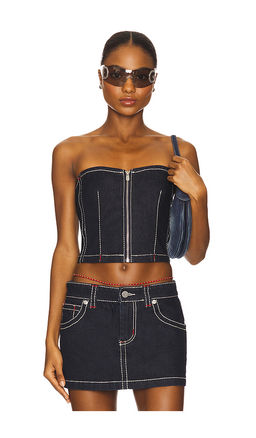 Abrand - Cameron Denim Bustier
