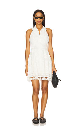 Alice + Olivia - Lucy Halter Mini Dress