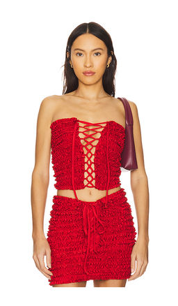 AMOR MIA - Ruffled Top