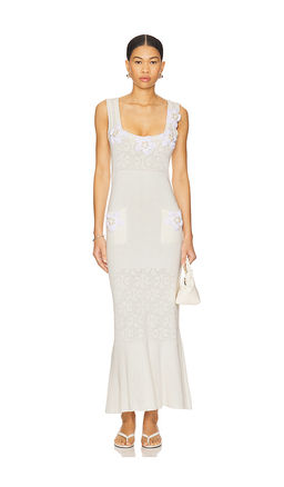 ANDREEVA - Knit Dress With Handmade Knit Details