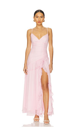 Bardot - Yvanna Ruffle Maxi Dress