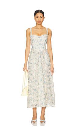 Bardot - Adaline Broderie Midi Dress