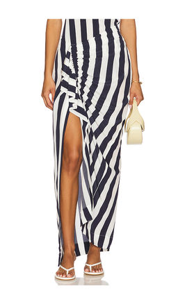 Bondi Born - Orta Silk Draped Skirt