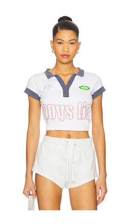 Boys Lie - Tennis Courts Rugby Cropped Polo